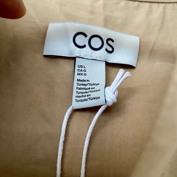 NWT COS Tan Women's Dress - Picture 2 of 3